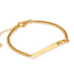 Bracelet Kronos Acier Doré
