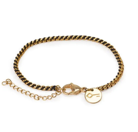 Bracelet Ellon Acier Doré