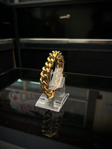 Bracelet Cadenas Doré – Acier Inoxydable 3 cm