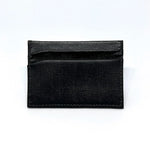 Porte-cartes en cuir Malibu - Noir